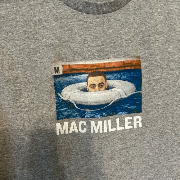 Mac Miller Gray Unisex Tee - Picture 4 of 6
